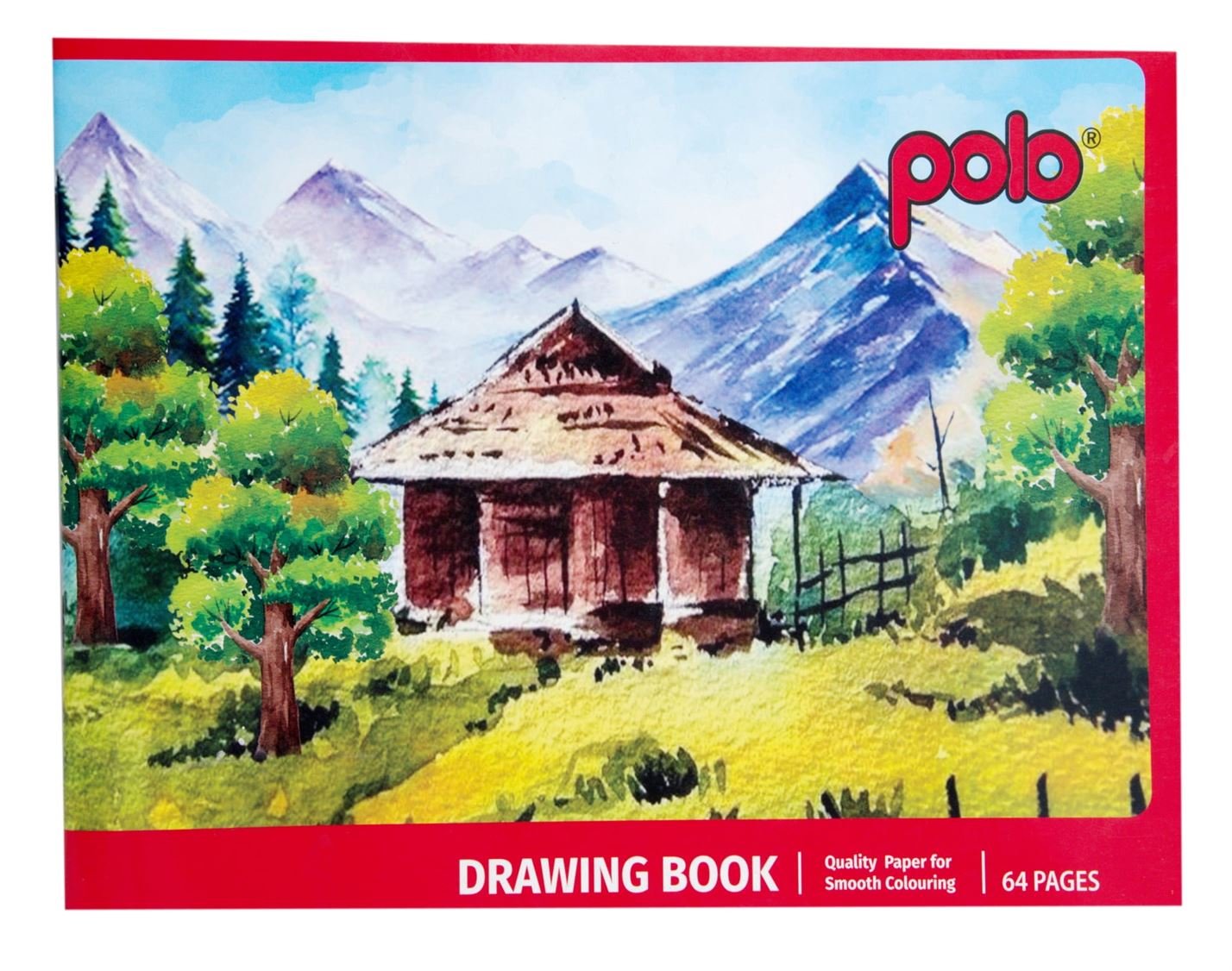 Polo A4 Drawing Book - 64 Pages