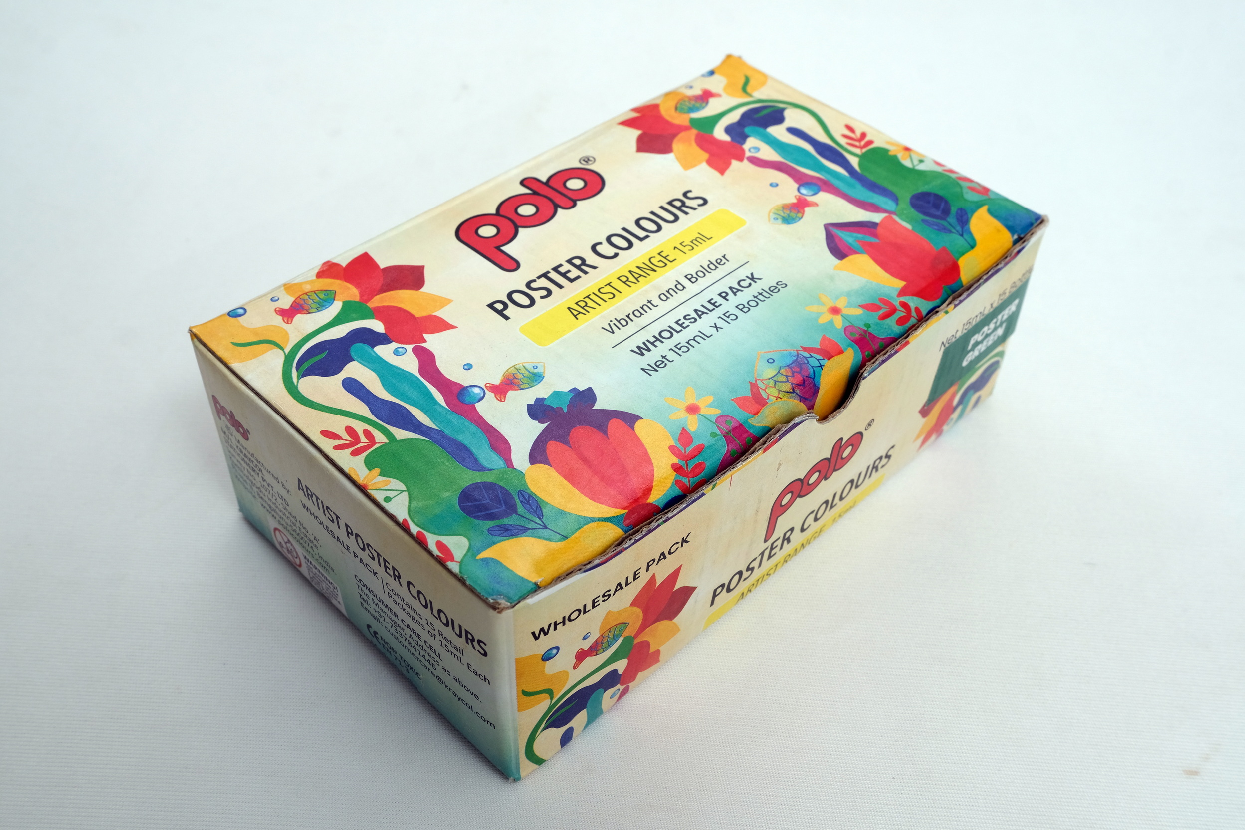 Poster Colours Artist Range Wholesale Pack (15 ml)