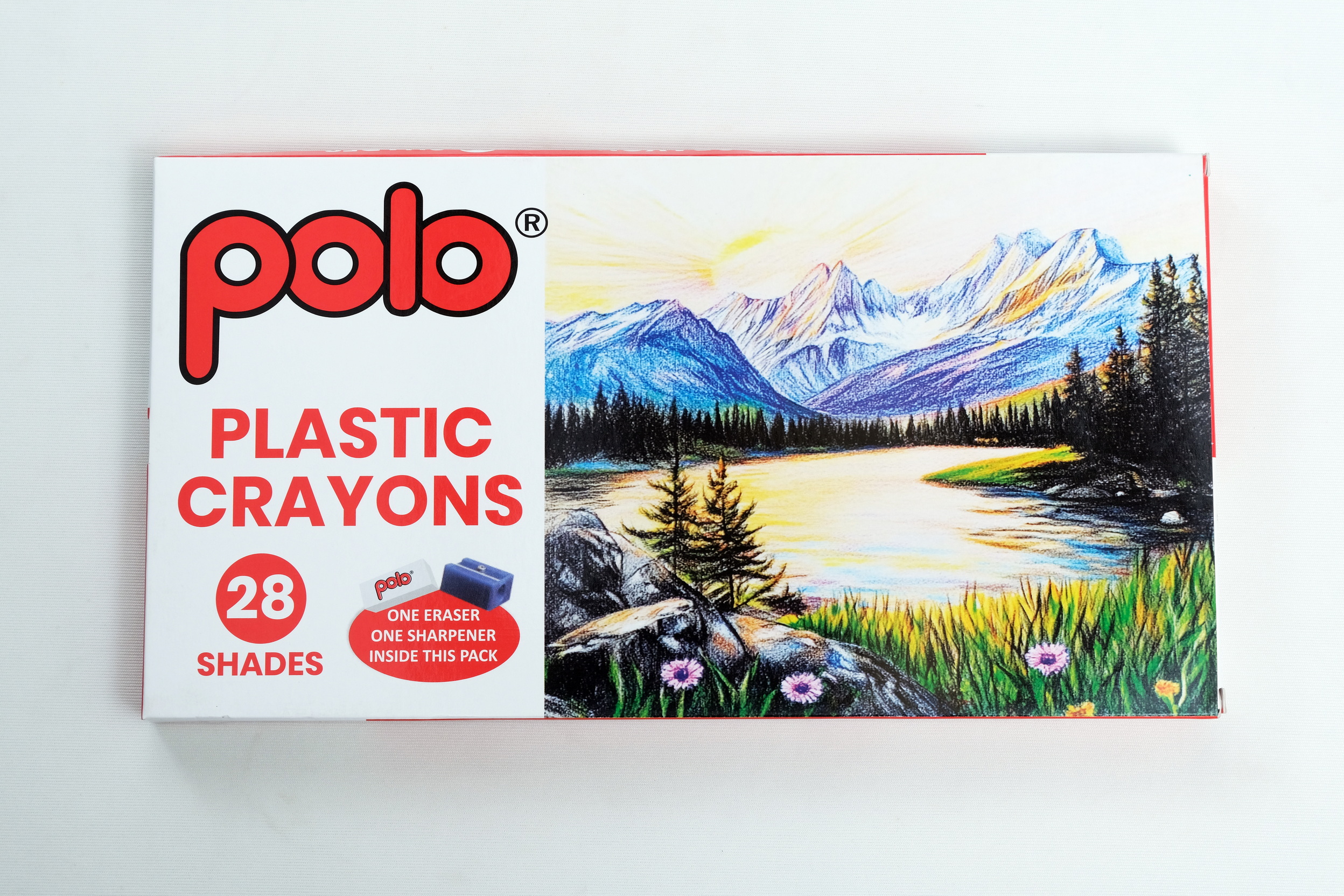Plastic Crayons 28 Shades