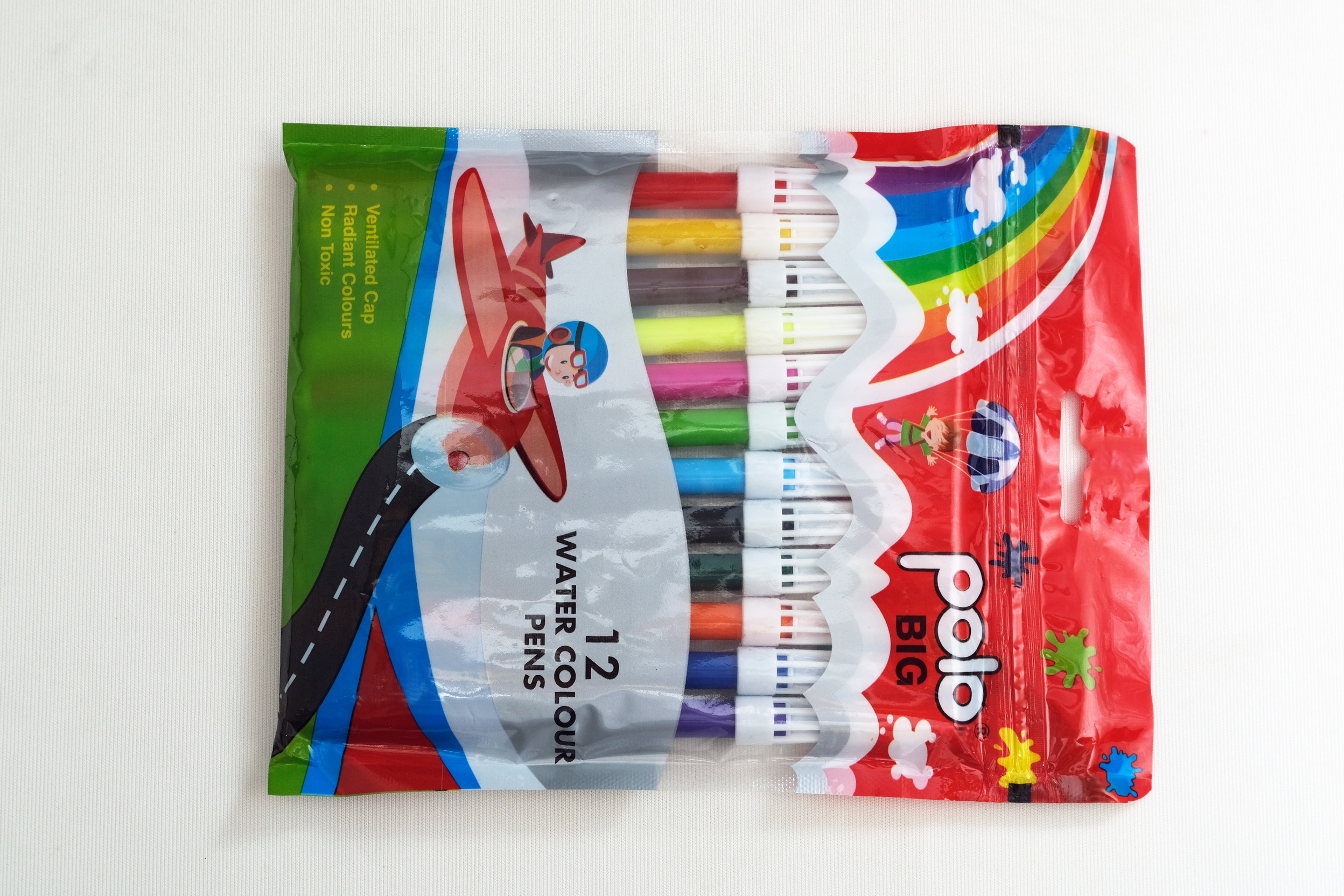 Water Colour Pens Big 12 Shades
