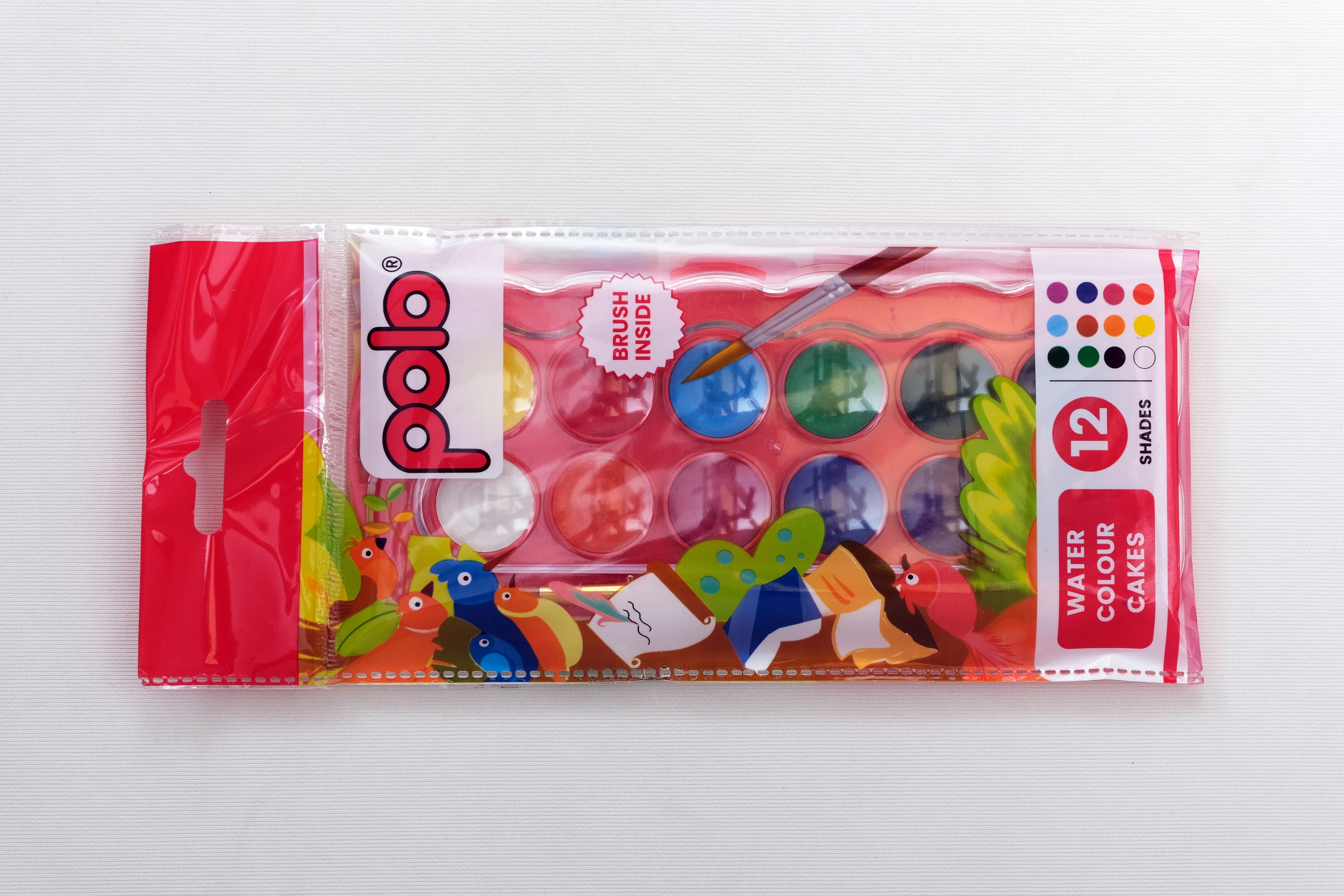 Water Colour Cakes 12 Shades (20 mm)